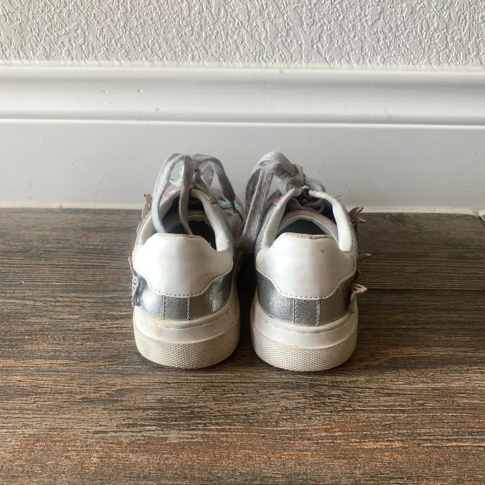 Steve Madden Girls' J-Flori Rhinestone Butterfly Sneakers - Picture 6 of 7